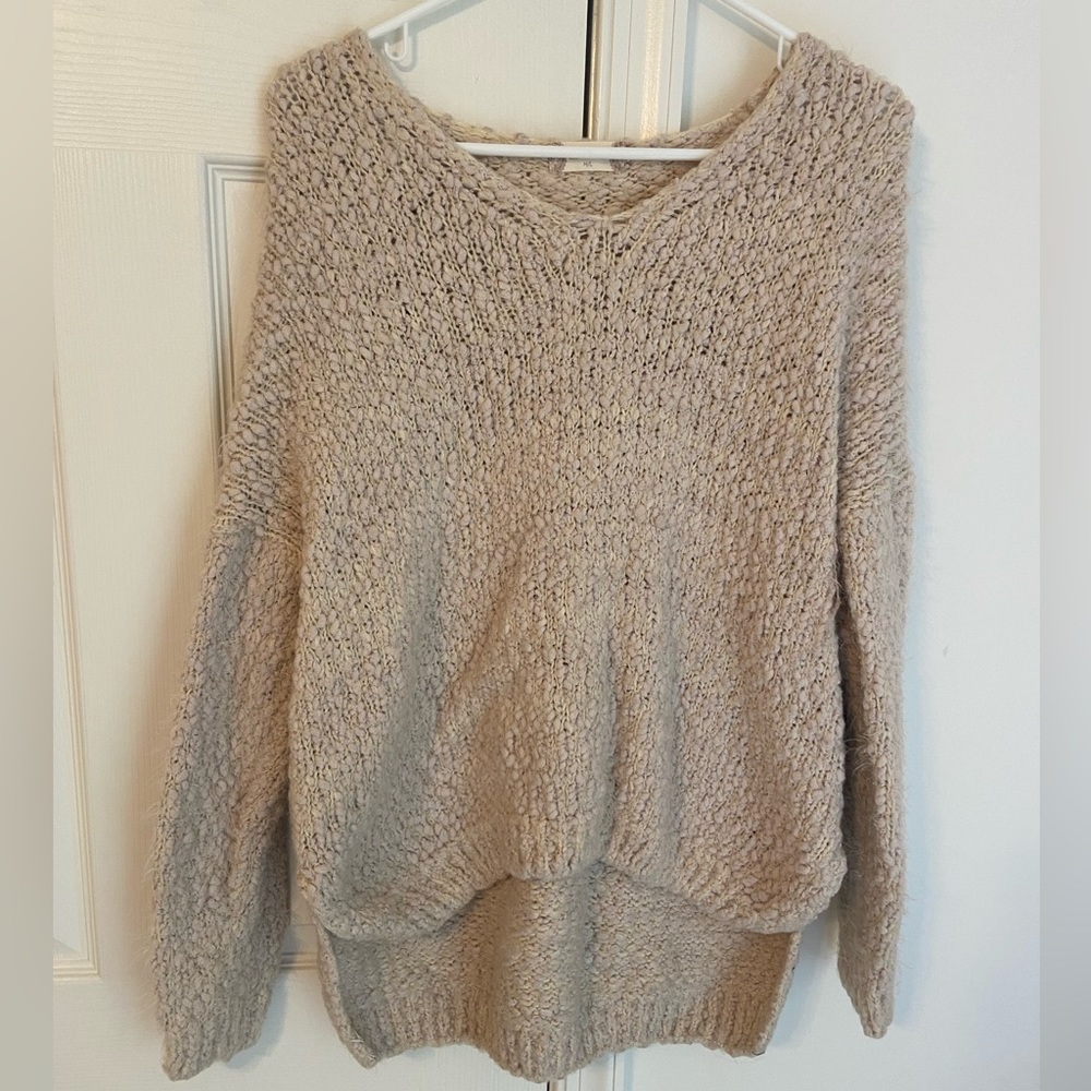 Altar’d State Eyelash Hi-Lo Sweater